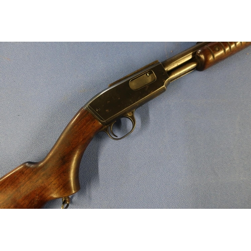 583 - Winchester model 61 .22 compaction rifle for .22 S or LR, action marked R.B. Rodda & Co, Calcutta, s... 