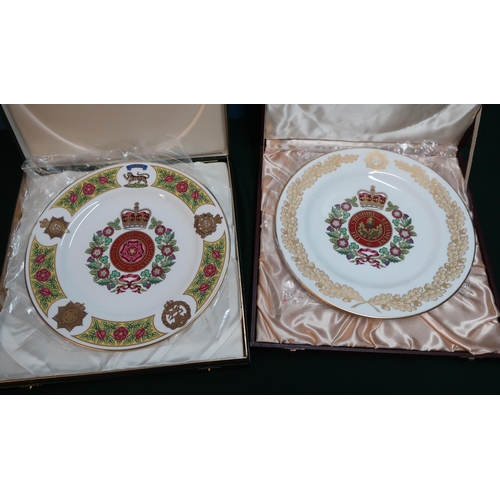 77 - Three boxed Mulberry Hall of York limited edition regimental commemorative plates for the Gloucester... 