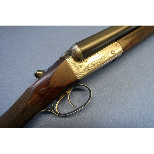 590 - Case pair of William Evans 12 bore side by side box lock ejector shotguns 28