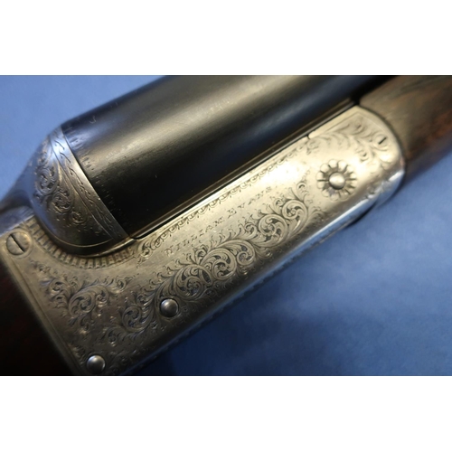 590 - Case pair of William Evans 12 bore side by side box lock ejector shotguns 28