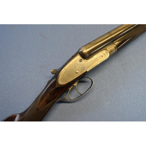 600 - Cased Purdey 12 bore side by side sidelock ejector shotgun 29.5