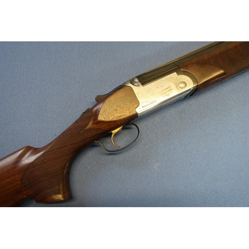 604 - As new Webley and Scott 10-12 12B over and under ejector shotgun, with 28 inch barrels with raised t... 