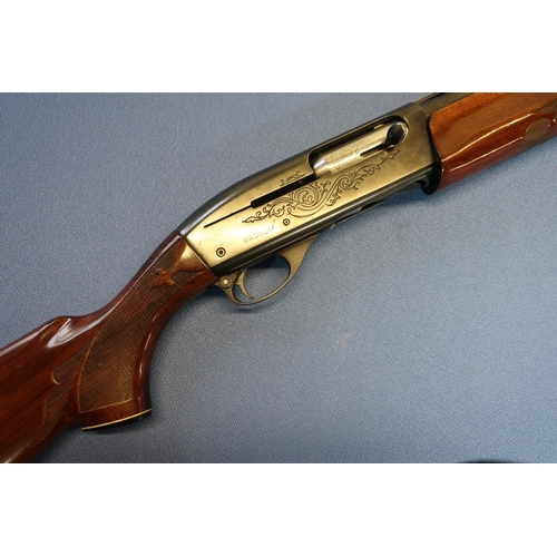 613 - Remington model 1100 12 bore 3 shot semi auto shotgun 29.5