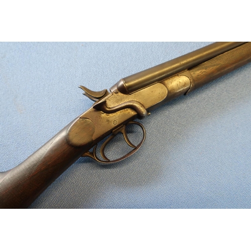 727 - Belgium side lever opening .410 side by side shotgun, serial no. 969 (shotgun certificate required)