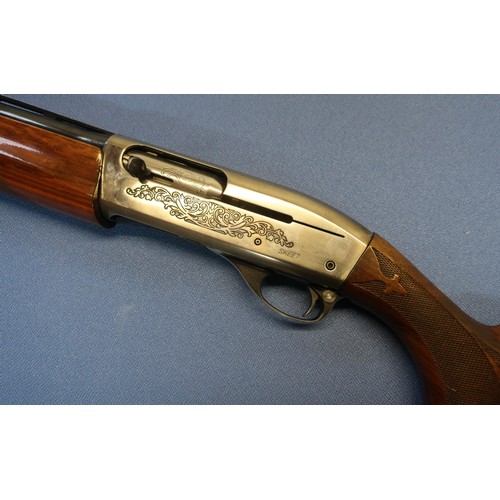 609 - Remington 1100 12 bore semi auto left hand shotgun with 27