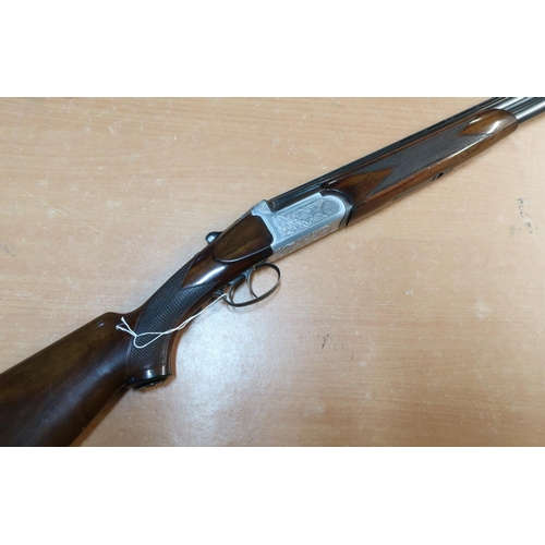 630 - Contento 12B over and under shotgun, with 27 3/4 inch barrels, 14 1/4 inch stock, serial no. 19131 (... 