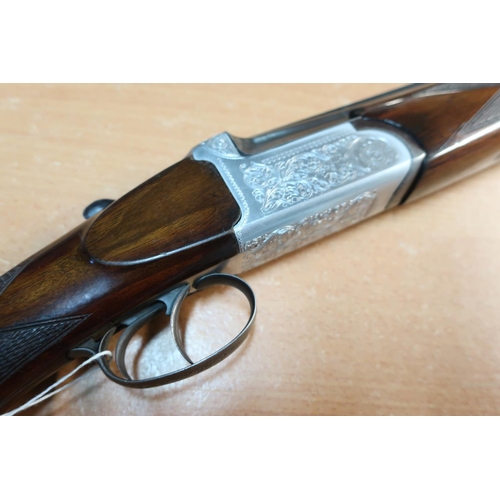 630 - Contento 12B over and under shotgun, with 27 3/4 inch barrels, 14 1/4 inch stock, serial no. 19131 (... 