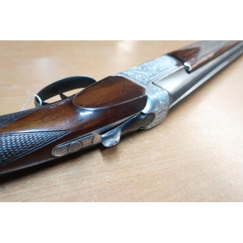 630 - Contento 12B over and under shotgun, with 27 3/4 inch barrels, 14 1/4 inch stock, serial no. 19131 (... 