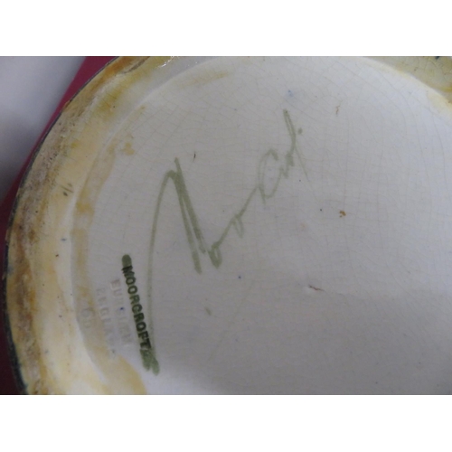 300 - Large Moorcroft vase, baluster body decorated in Pomegranate pattern, signed to base, H33cm