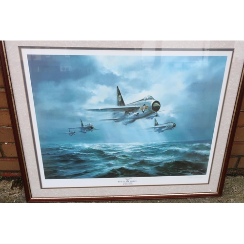 151 - Framed and mounted print 