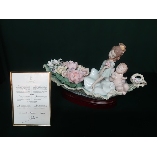 16 - Lladro figurine 010.01866 “River Of Dreams”, Limited Edition Number 1586/2500 , in original box with... 