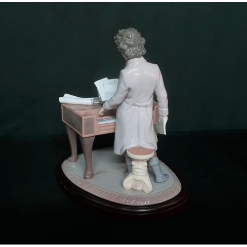 19 - Lladro figurine 1815 “Young Beethoven”, Limited Edition Number 1358/2500, in original box with Limit... 
