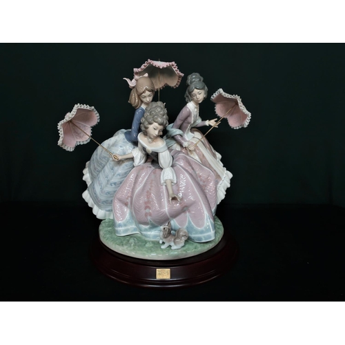 32 - Lladro figurine 1492 “Three Sisters” Limited Edition Number 1761/3000, in original box with signed a... 