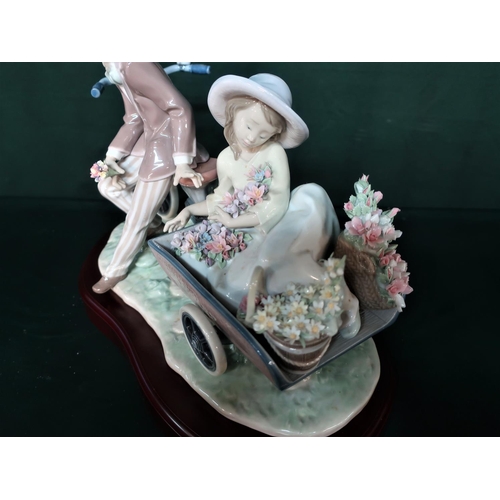 33 - Lladro figurine 5958 “Country Ride” in original box. H27cm, including base.