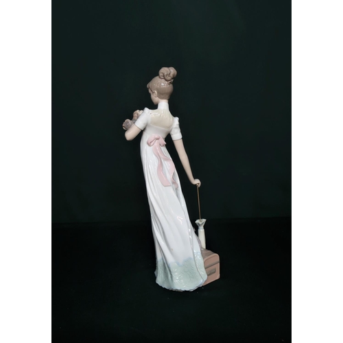 47 - Lladro figurine 6753 “Traveling Companions” in original box, H34cm.