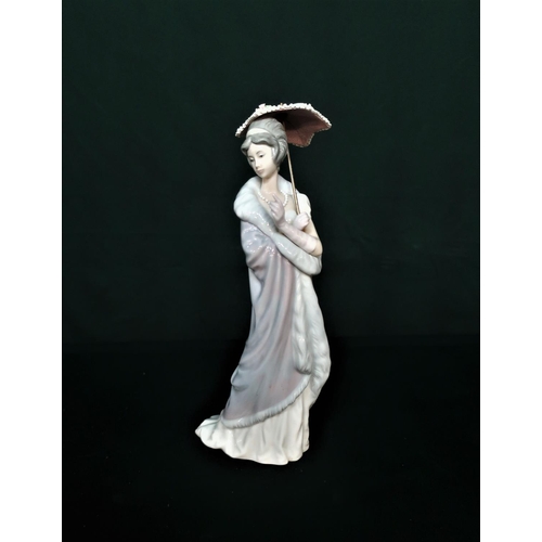 52 - Lladro figurine 5323 “Milanese Lady” in original box, H26cm. (A/F)