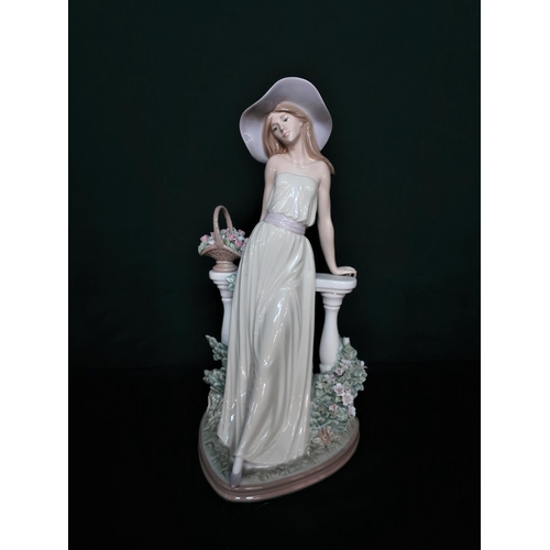 78 - Lladro figurine 5378 “Time For Reflection” H35cm.