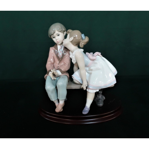 101 - Lladro figurine 7635 “Ten And Growing” H19cm, including base.