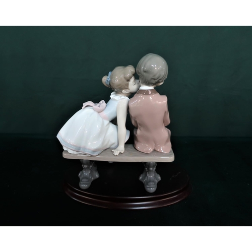 101 - Lladro figurine 7635 “Ten And Growing” H19cm, including base.