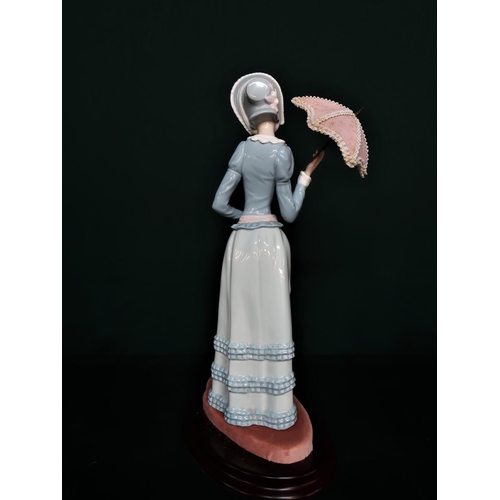 86 - Lladro figurine 4879 “Aranjuez Little Lady”. H31cm, including base.