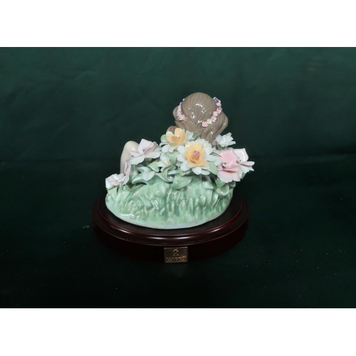 107 - Lladro figurine 1720 “Sprite”, in original box. H11cm, including base.