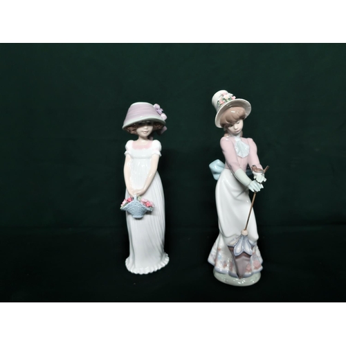 109 - Lladro figurine 8022 “Little Lady” in original box, H21cm Lladro figurine 7618 “Garden Song” in orig... 