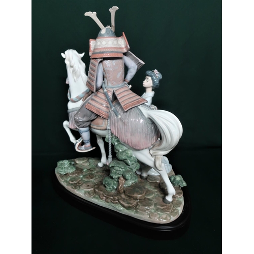 3 - Lladro figurine 1777 “Farewell Of The Samurai” Limited Edition Number 182/2500, in original box with... 