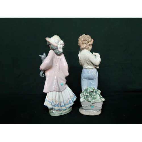 124 - Lladro figurine 7609 “My Buddy” in original box, H21cm and Lladro figurine 5549 “My New Pet” in orig... 