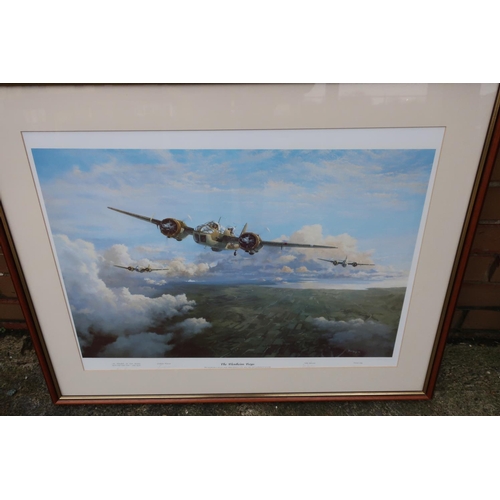 176 - Framed and mounted limited edition print 