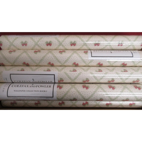 32 - Eight rolls of Colefax & Fowler wallpaper collection Book 1 Bowhill pattern wallpaper