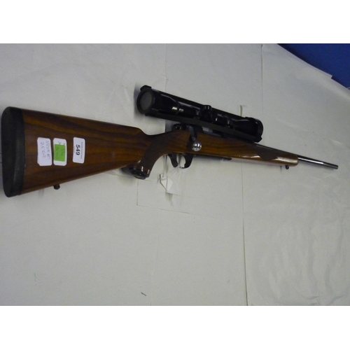 338 - Ruger & Co. 22/250 M77 MKII bolt action rifle, fitted with scope, serial no. 780-45898 (section 1 ce... 