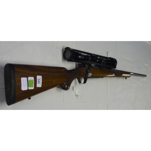 338 - Ruger & Co. 22/250 M77 MKII bolt action rifle, fitted with scope, serial no. 780-45898 (section 1 ce... 