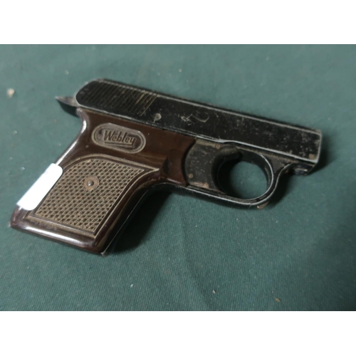 60 - Webley blank firing starting MKIII pistol with magazine (restrictions apply)