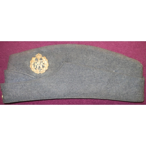 310 - RAF side cap and a Naval style blazer