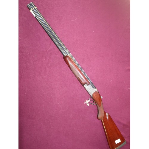 455 - Miroku B.C Model 700 12 bore over and under ejector shotgun with 28 inch barrels with top vented rib... 