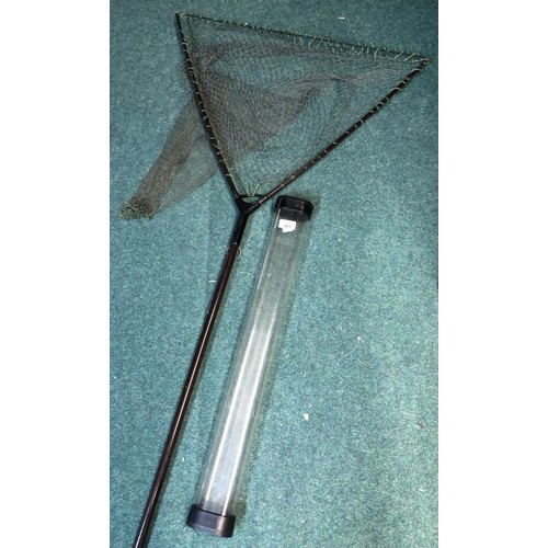 301 - Hardy Richard Walker Superlite wading staff and folding net