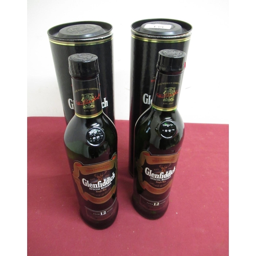 139 - Two Glenfiddich Special Reserve Single Malt Scotch Whisky, Aged 12 years, 70cl 40%vol, in tubes, 2bt... 