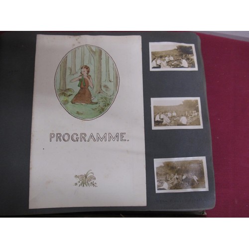 84 - Of Scarborough Interest-Queen Margaret's School two albums containing ephemera including laying of t... 
