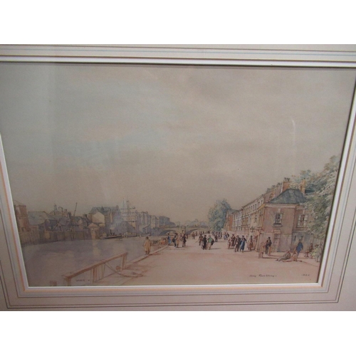 193 - Henry George Rushbury (1889-1968): Kings Snaith York, pencil and watercolour, signed and dated 1942,... 