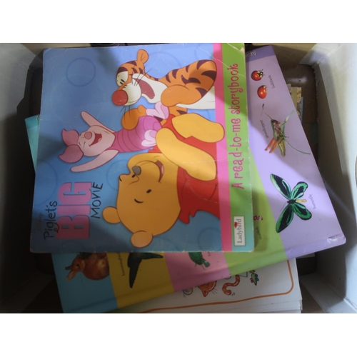 250 - Large quantity of books including Lakeland Walks, Piglet and Winnie the Pooh, Little Flipper numbers... 