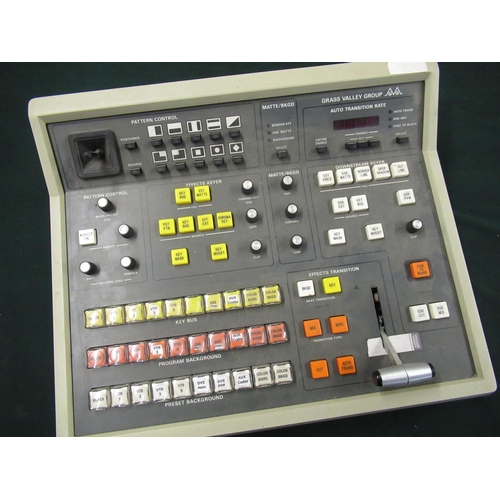 109 - Grass Valley Group effects mixer desk, Calypso vision mixing video mixer (2)