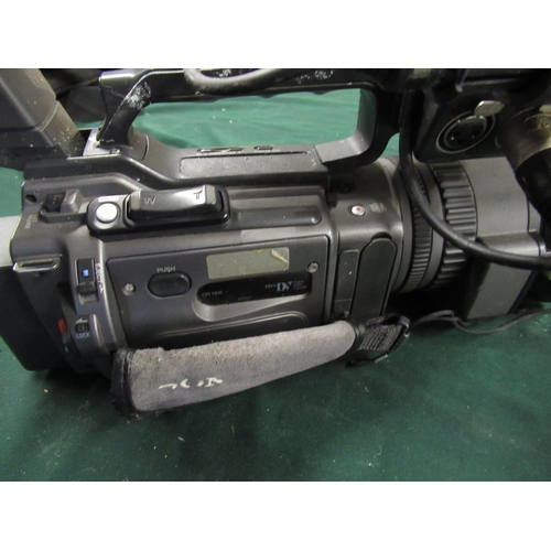 111 - Sony DSR-PG150P 3CCD digital professional camcorder with extended life battery, soft case and mains ... 