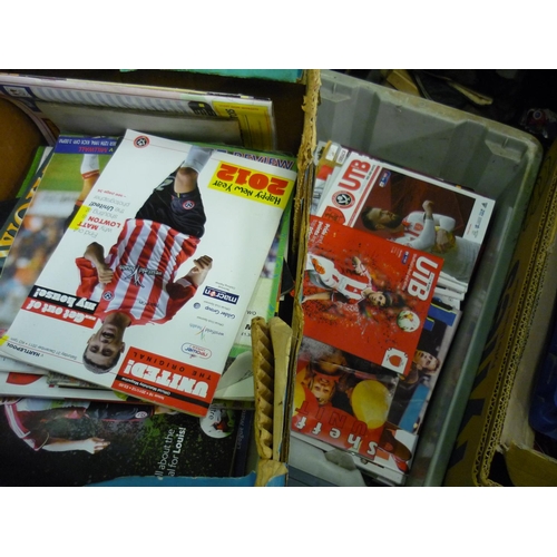 173 - Collection of mainly Sheffield United post 1990's football programmes