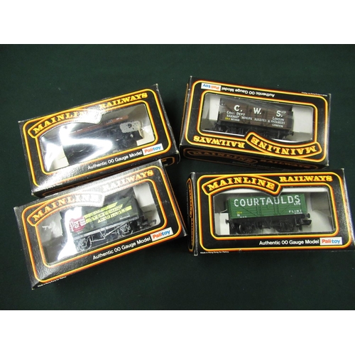 61 - Four boxed OO gauge Mainline railway wagons