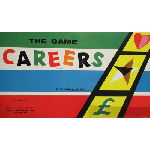 228 - The Game Careers by the makers of Monopoly, Merit Chemistry Set, wool weaving loom, and six vintage ... 