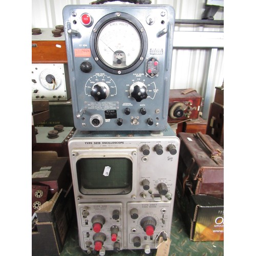 248 - Type 561B Oscilloscope and a meter noise level