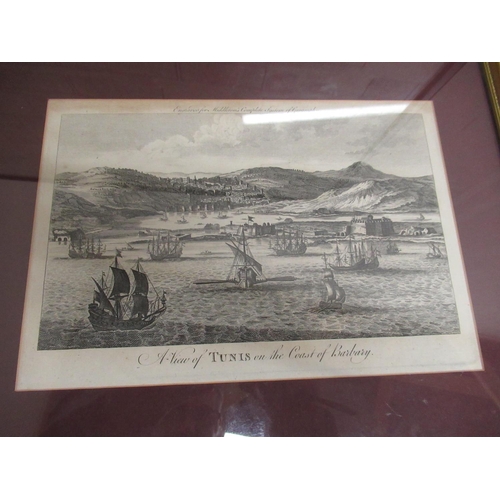 363 - Early 18th C Act of Parliament Notice dated eighth June 1710, 34cm x 18cm, an 18th C engraving ' A V... 