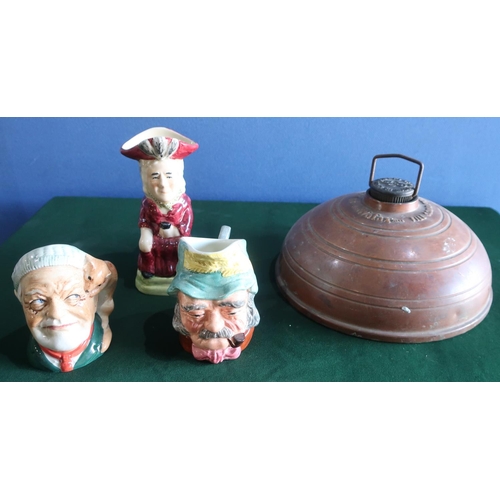 259 - Collection of Royal Doulton small character jugs, Parson Brown, Athos, Cavalier, Sairey Gamp, Mine H... 