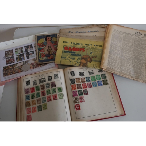 213 - Collection of Victorian and later All World used stamps, incl. three 1d red, 1d lilac etc, some Chin... 