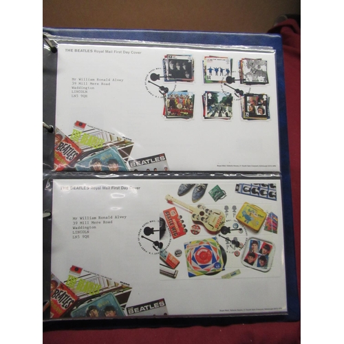 260 - Six albums containing GB FDCs including WWF, Olympics 2012 etc